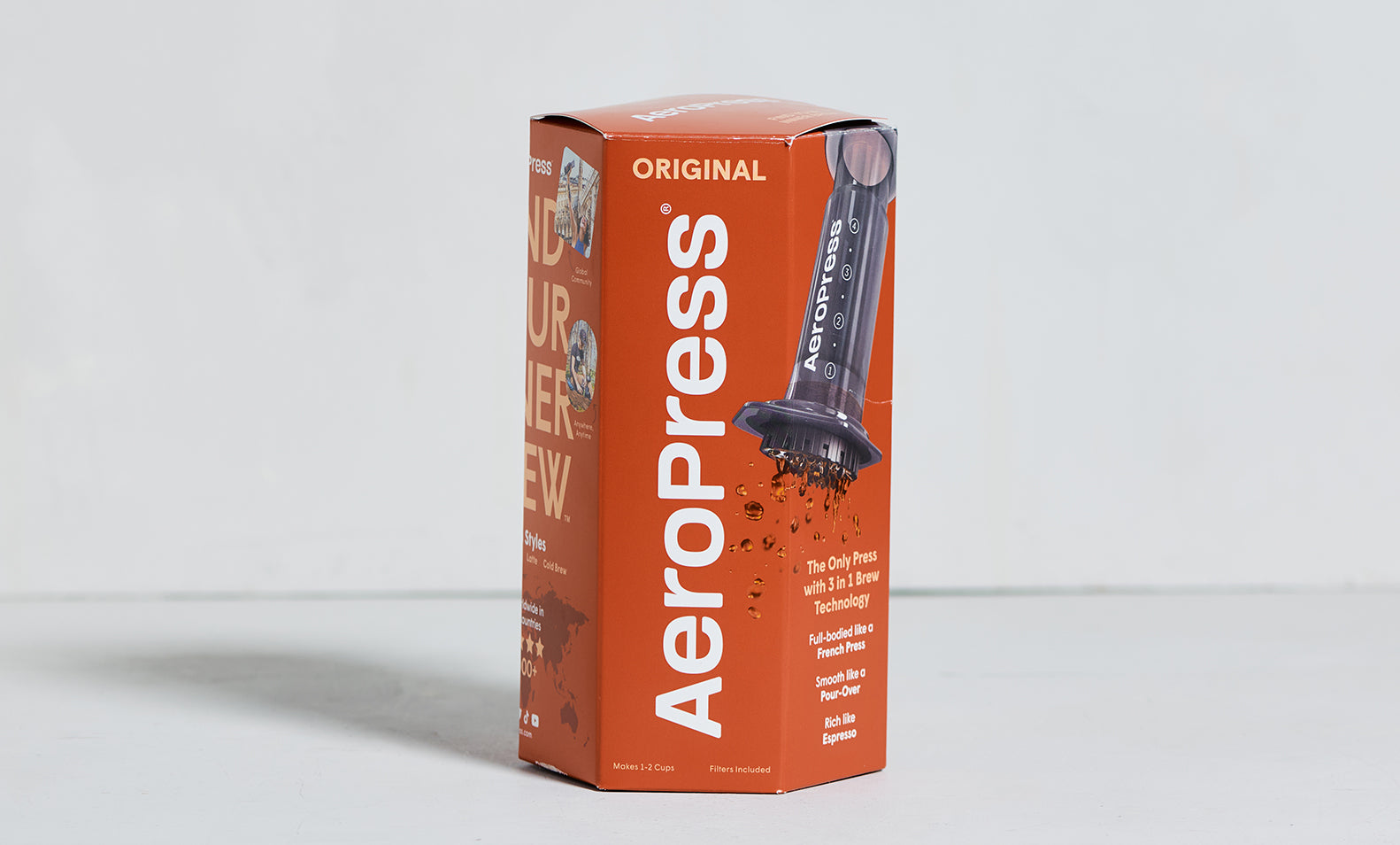 Aeropress Coffee Maker with Travel Bag – Vaneli's Handcrafted Coffee