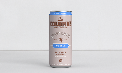 Canned Oatmilk Double Latte - Dairy-Free - La Colombe