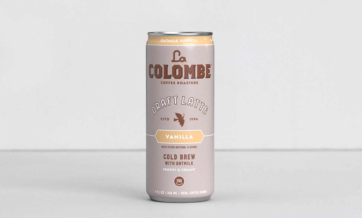 Canned Oatmilk Vanilla Latte - Dairy-Free - La Colombe